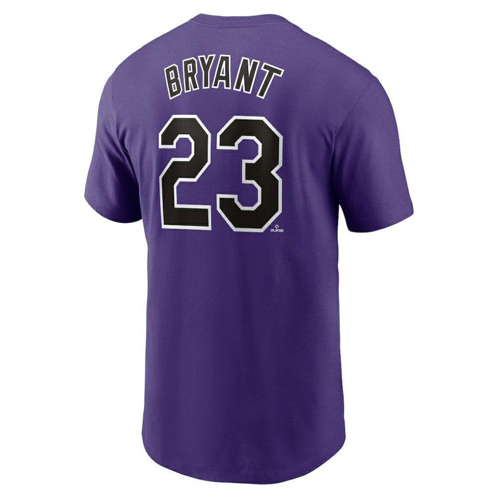 Kris Bryant Colorado Rockies Nike Fuse Name & Number T-Shirt - MLB