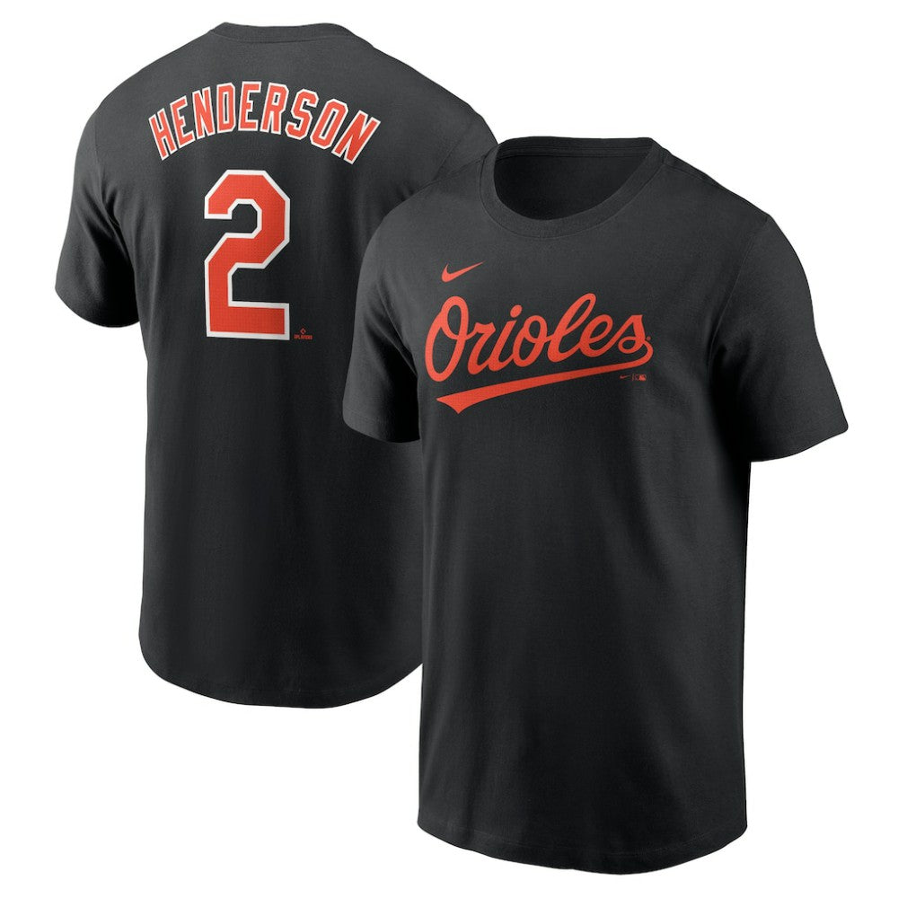 Gunnar Henderson Baltimore Orioles Nike Fuse Name & Number T-Shirt - MLB