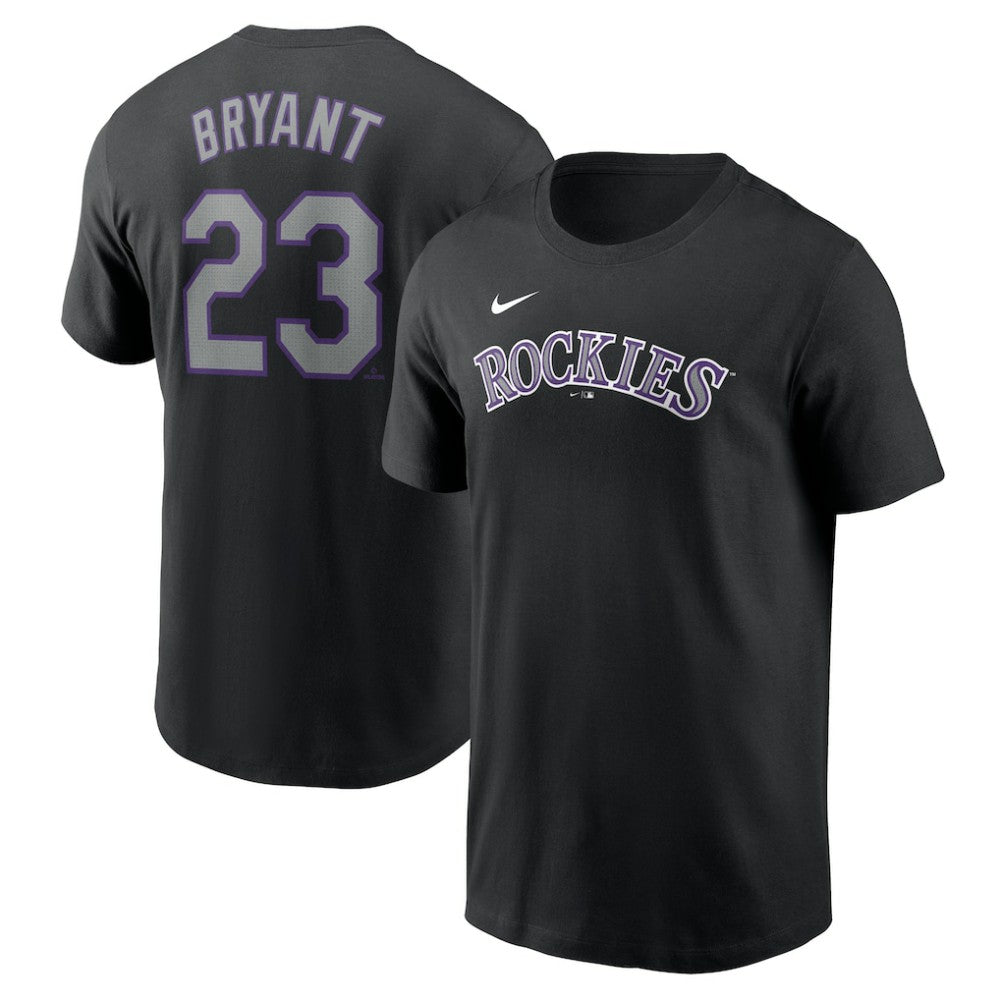 Kris Bryant Colorado Rockies Nike Fuse Name & Number T-Shirt - MLB