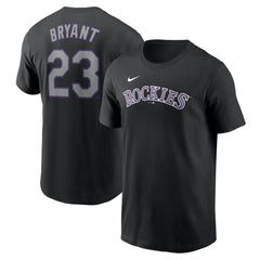 Kris Bryant Colorado Rockies Nike Fuse Name & Number T-Shirt - MLB