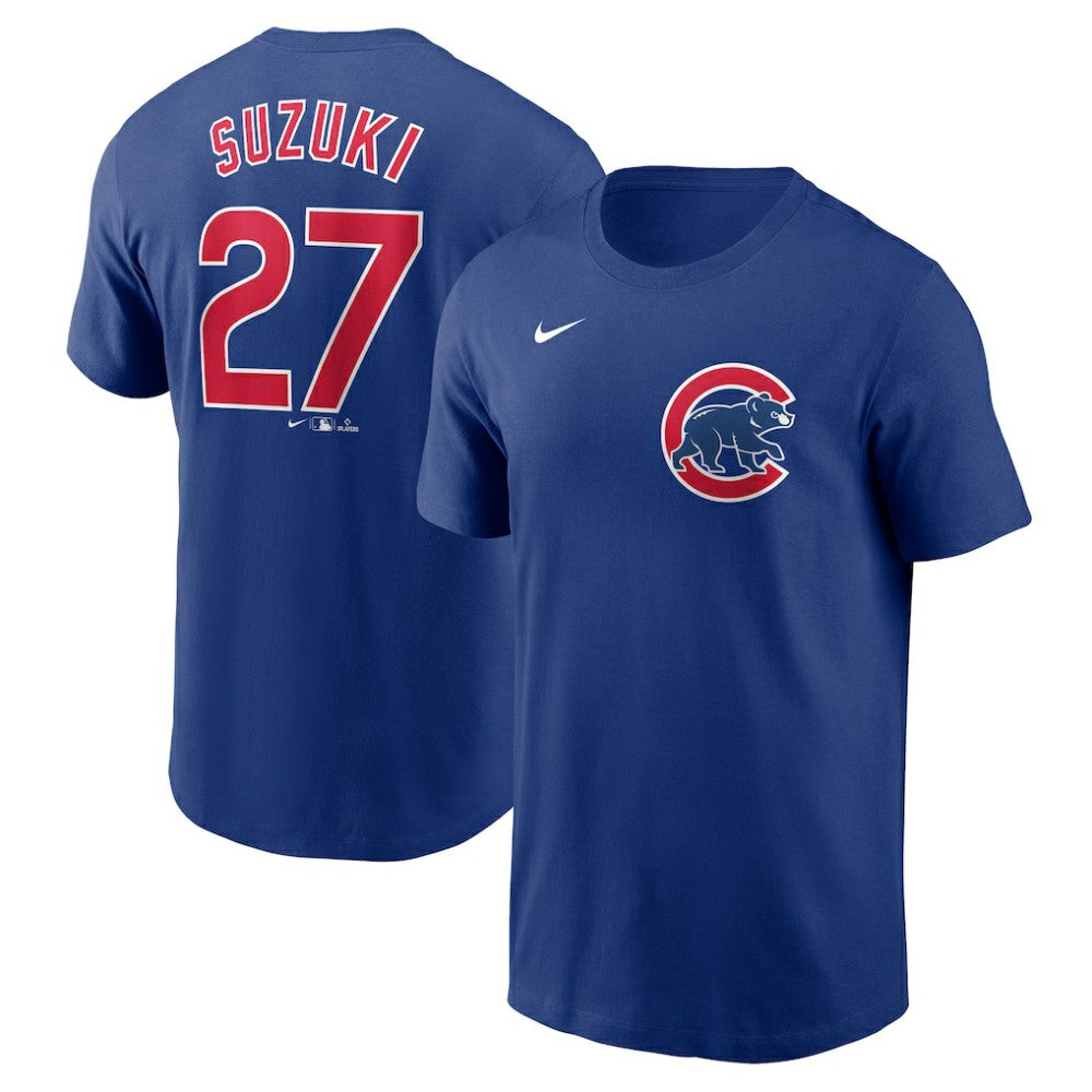 Seiya Suzuki Chicago Cubs Nike Fuse Name & Number T-Shirt - MLB