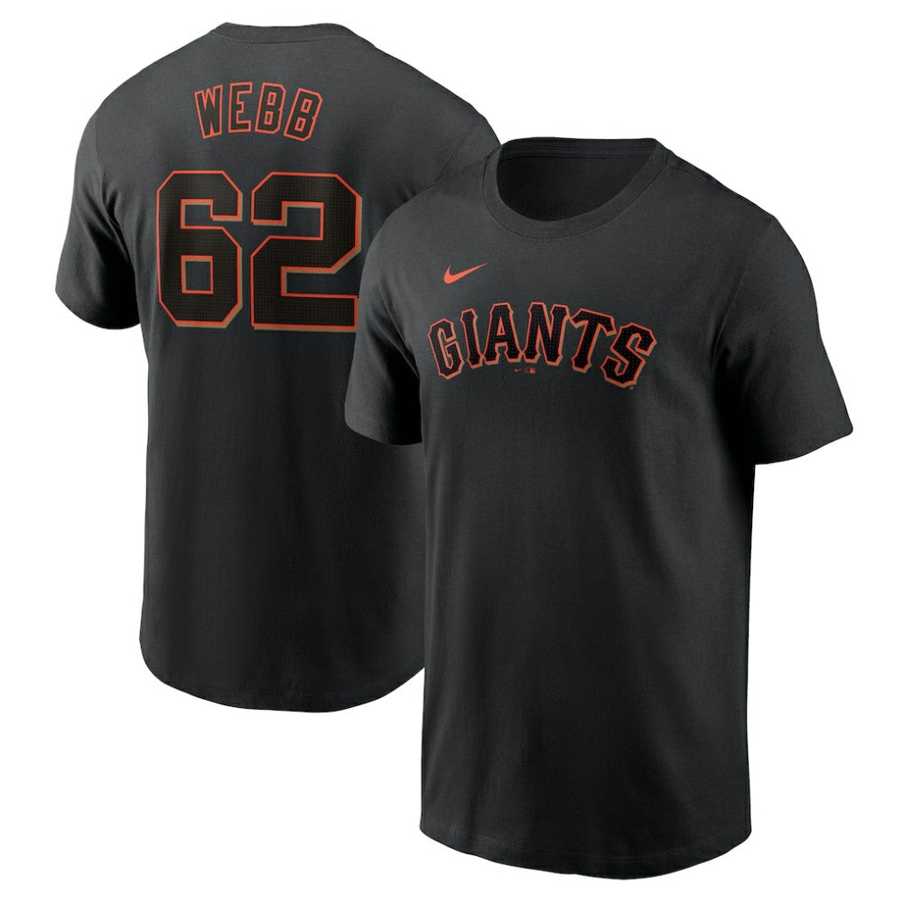 Logan Webb San Francisco Giants Nike Fuse Name & Number T-Shirt - MLB