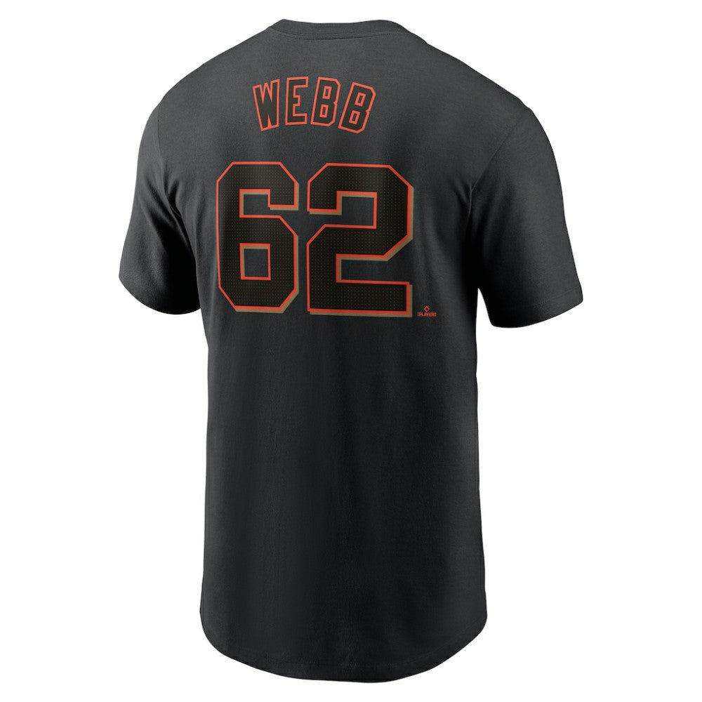 Logan Webb San Francisco Giants Nike Fuse Name & Number T-Shirt - MLB