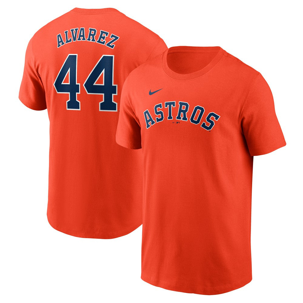 Yordan Alvarez Houston Astros Nike Fuse Name & Number T-Shirt - MLB