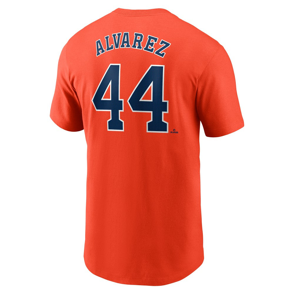 Yordan Alvarez Houston Astros Nike Fuse Name & Number T-Shirt - MLB