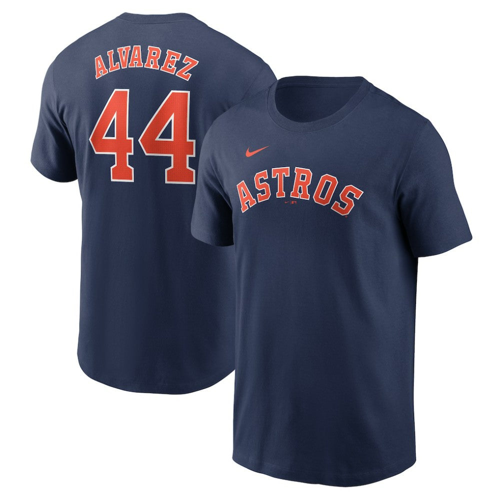 Yordan Alvarez Houston Astros Nike Fuse Name & Number T-Shirt - MLB