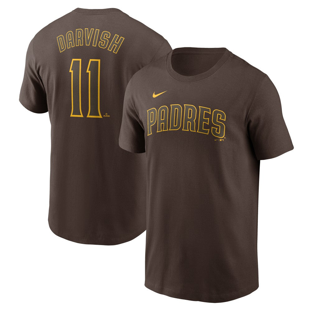 Yu Darvish San Diego Padres Nike Fuse Name & Number T-Shirt - MLB