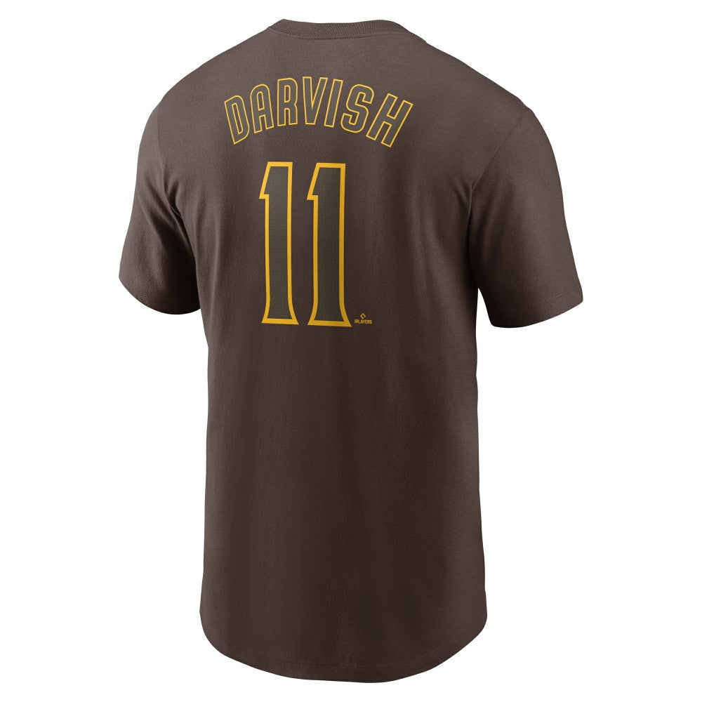 Yu Darvish San Diego Padres Nike Fuse Name & Number T-Shirt - MLB