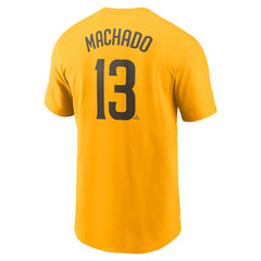 Manny Machado San Diego Padres Nike Fuse Name & Number T-Shirt - MLB