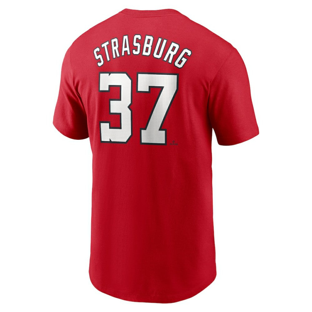 Stephen Strasburg Washington Nationals Nike Fuse Name & Number T-Shirt - MLB