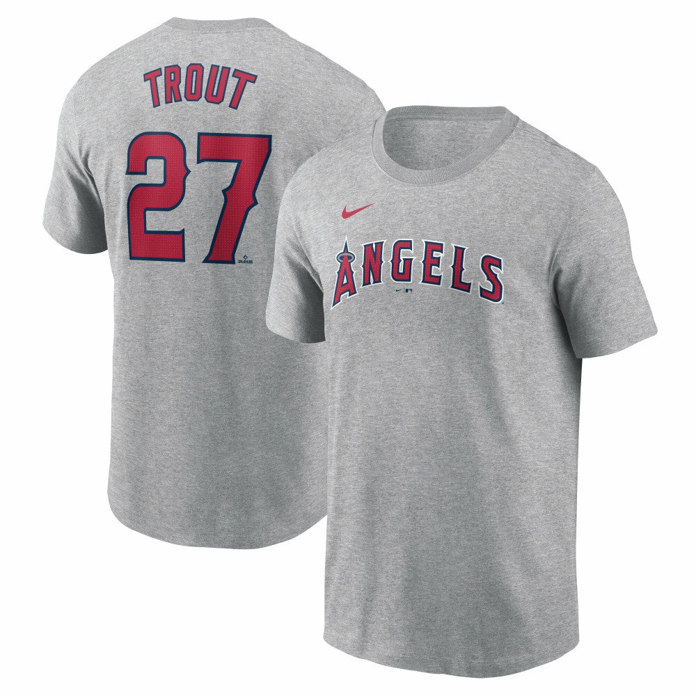 Mike Trout Los Angeles Angels Nike Fuse Name & Number T-Shirt - MLB
