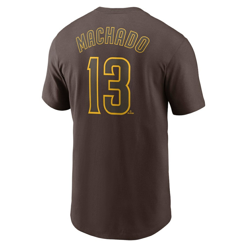 Manny Machado San Diego Padres Nike Fuse Name & Number T-Shirt - MLB