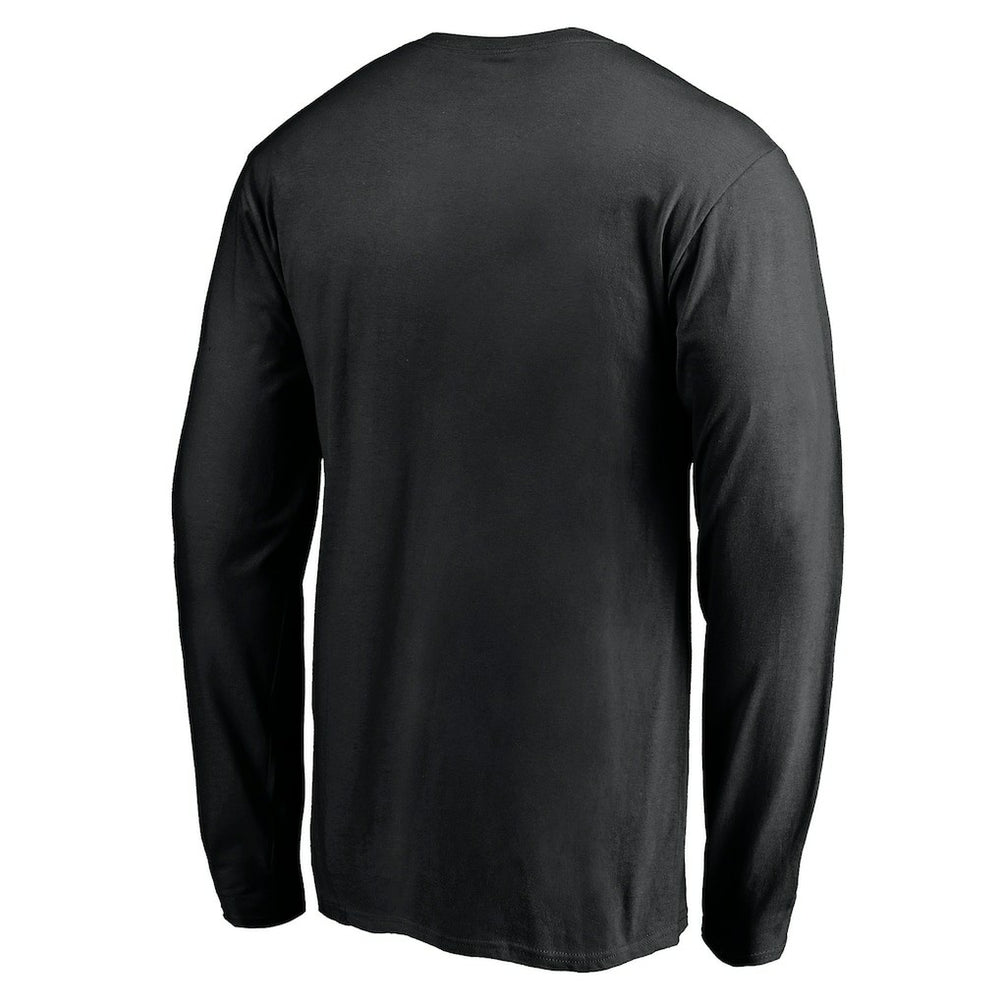 Brooklyn Nets Team Arch Knockout Long Sleeve T-Shirt Black - NBA