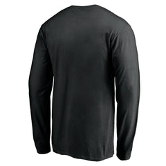 Toronto Raptors Team Arch Knockout Long Sleeve T-Shirt Black - NBA