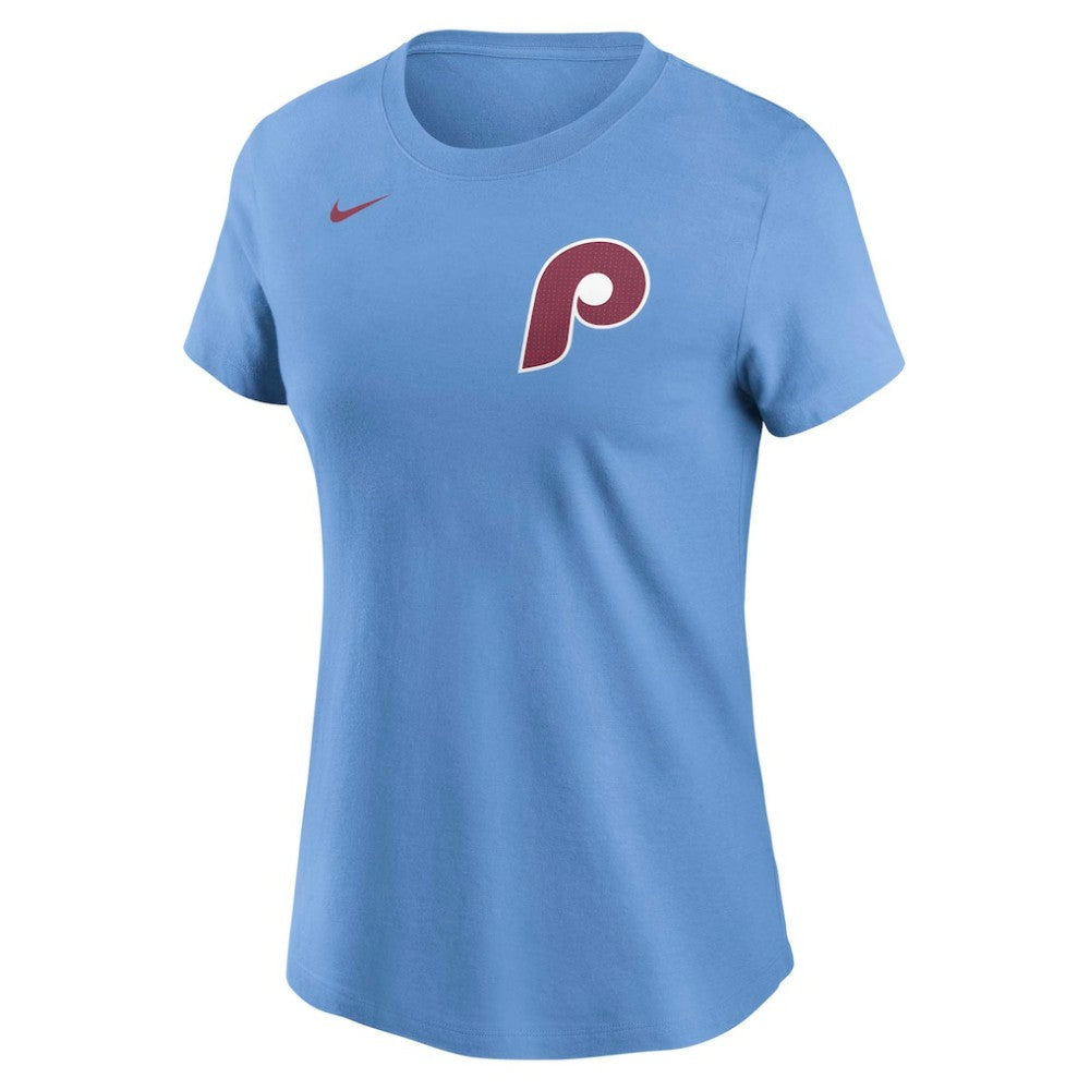 Bryce Harper Philadelphia Phillies Nike Women's Cooperstown Collection Fuse Name & Number T-Shirt - MLB