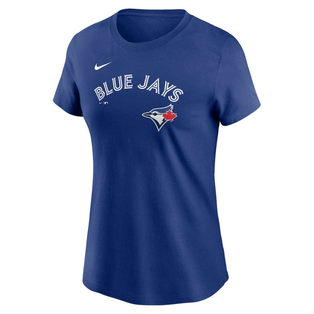 Vladimir Guerrero Jr. Toronto Blue Jays Nike Women's Cooperstown Collection Fuse Name & Number T-Shirt - MLB