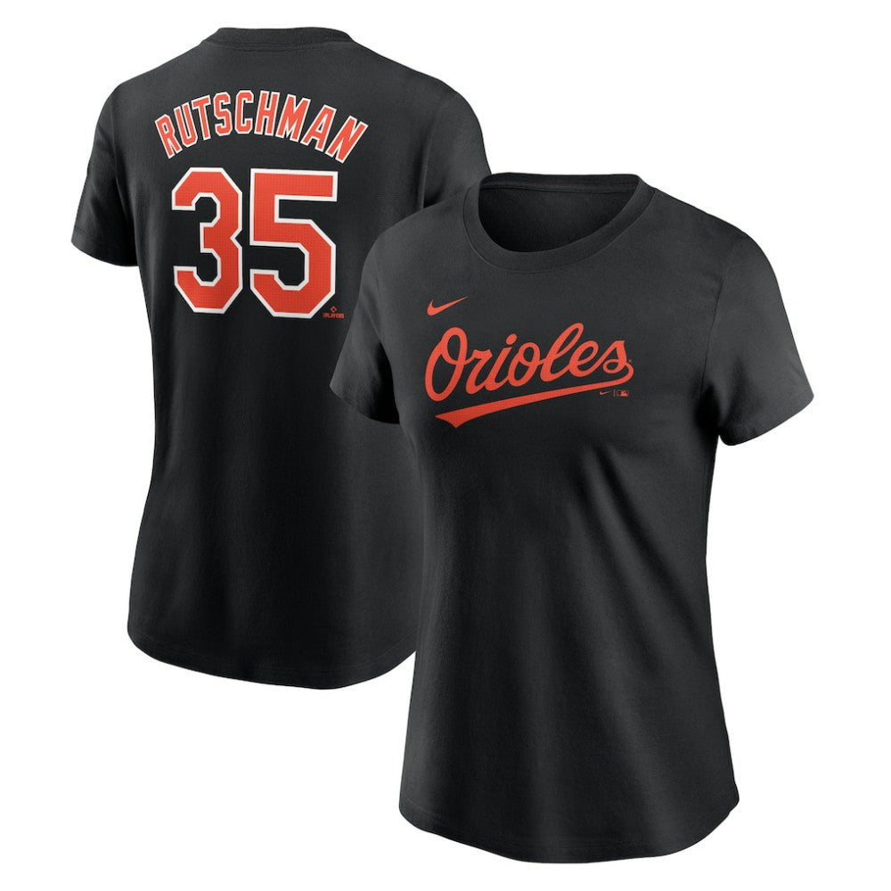 Adley Rutschman Baltimore Orioles Nike Women's Cooperstown Collection Fuse Name & Number T-Shirt - MLB