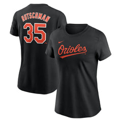Adley Rutschman Baltimore Orioles Nike Women's Cooperstown Collection Fuse Name & Number T-Shirt - MLB