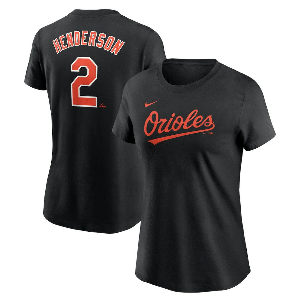 Gunnar Henderson Baltimore Orioles Nike Women's Cooperstown Collection Fuse Name & Number T-Shirt - MLB