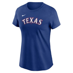 Corey Seager Texas Rangers Nike Women's Cooperstown Collection Fuse Name & Number T-Shirt - MLB
