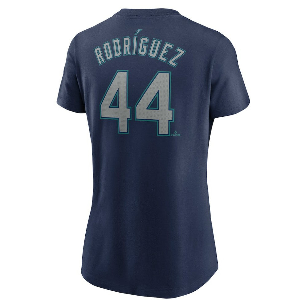 Julio Rodriguez Seattle Mariners Nike Women's Cooperstown Collection Fuse Name & Number T-Shirt - MLB