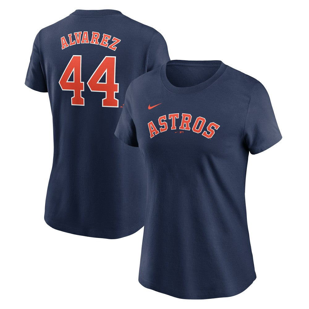 Yordan Alvarez Houston Astros Nike Women's Cooperstown Collection Fuse Name & Number T-Shirt - MLB