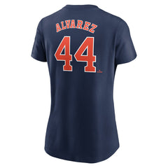 Yordan Alvarez Houston Astros Nike Women's Cooperstown Collection Fuse Name & Number T-Shirt - MLB