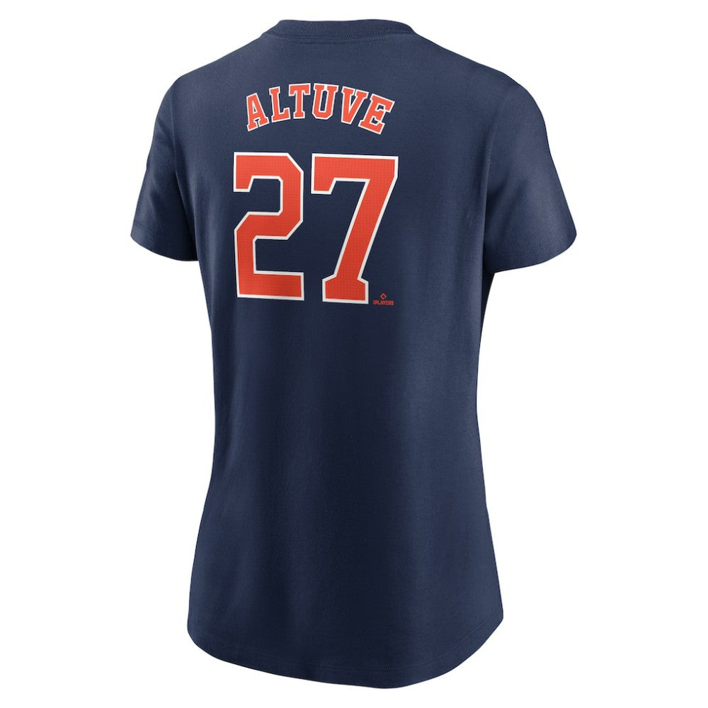 Jose Altuve Houston Astros Nike Women's Cooperstown Collection Fuse Name & Number T-Shirt - MLB