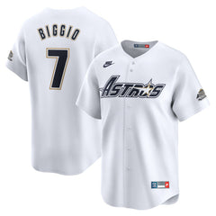 Craig Biggio Houston Astros Nike Throwback Cooperstown Collection Limited Jersey - MLB