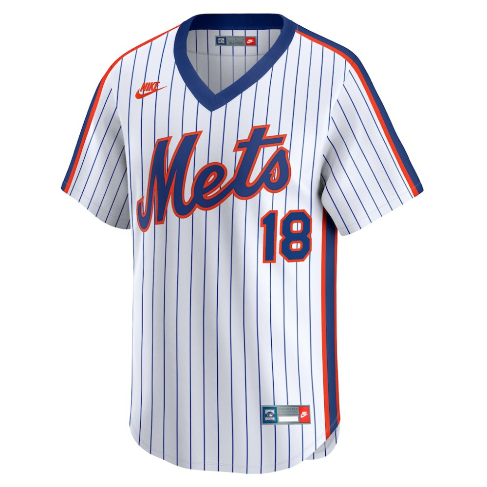 Darryl Strawberry New York Mets Nike Throwback Cooperstown Limited Jersey - MLB