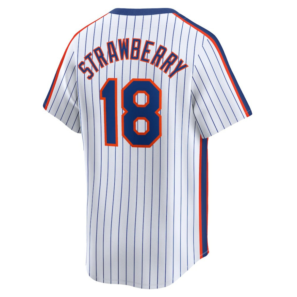 Darryl Strawberry New York Mets Nike Throwback Cooperstown Limited Jersey - MLB