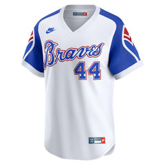 Hank Aaron Atlanta Braves Nike Throwback Cooperstown Limited Jersey - MLB