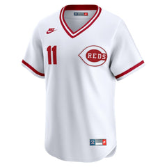 Barry Larkin Cincinnati Reds Nike Throwback Cooperstown Limited Jersey - MLB