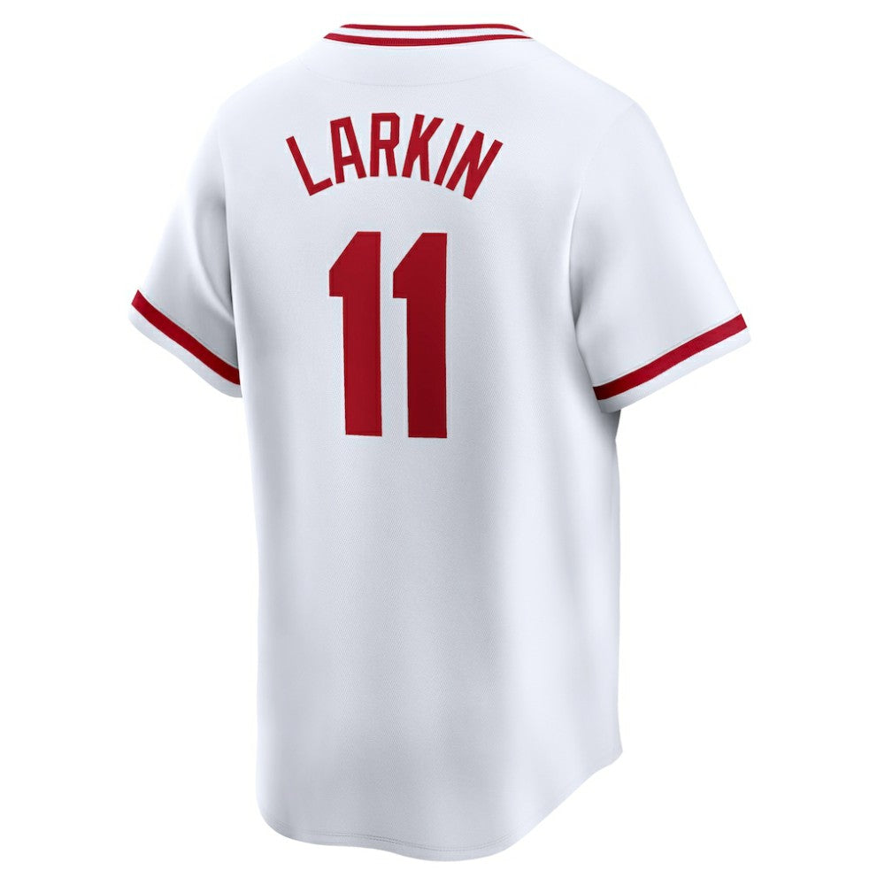 Barry Larkin Cincinnati Reds Nike Throwback Cooperstown Limited Jersey - MLB