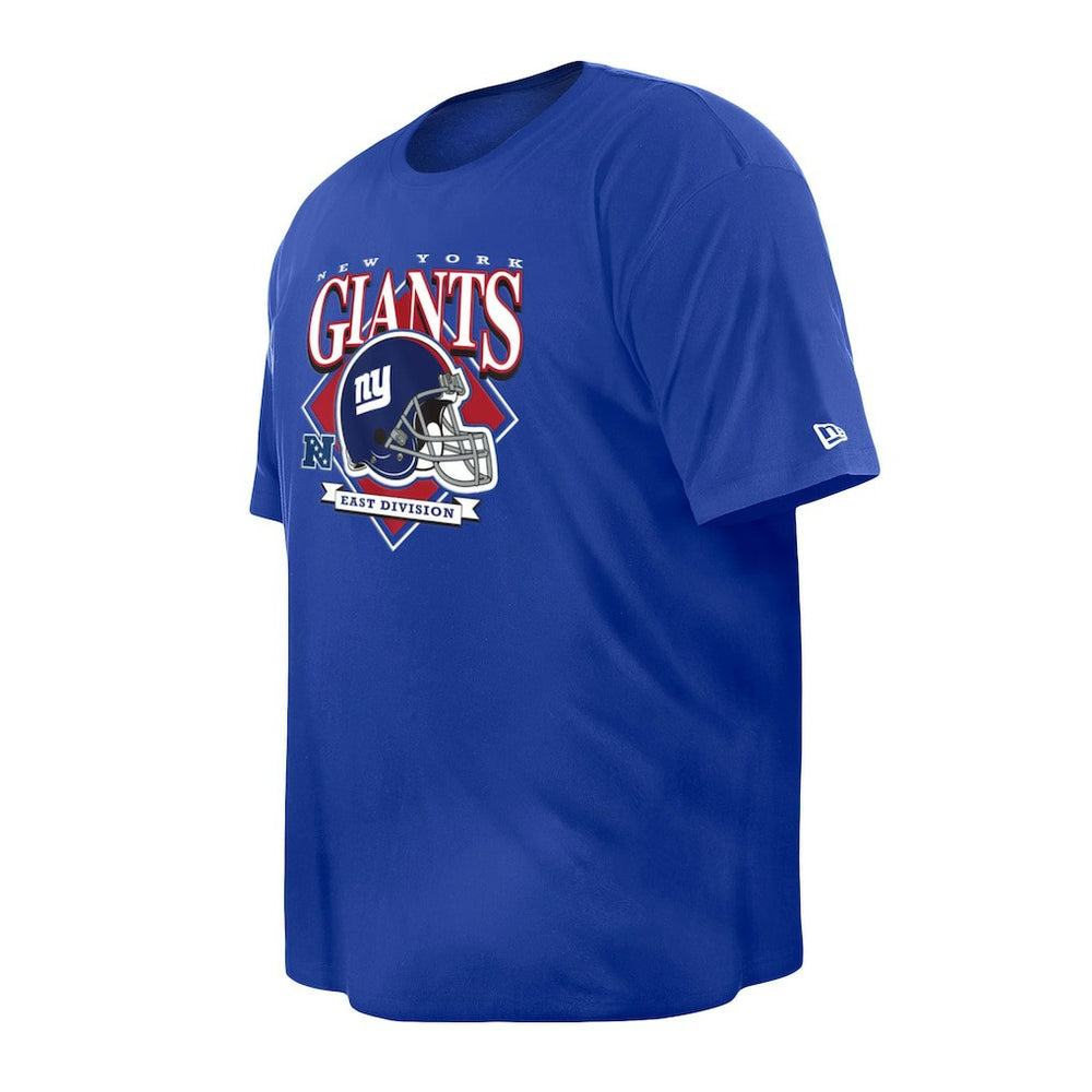 New York Giants New Era Big & Tall Helmet Historic Mark T-Shirt Royal | NFL
