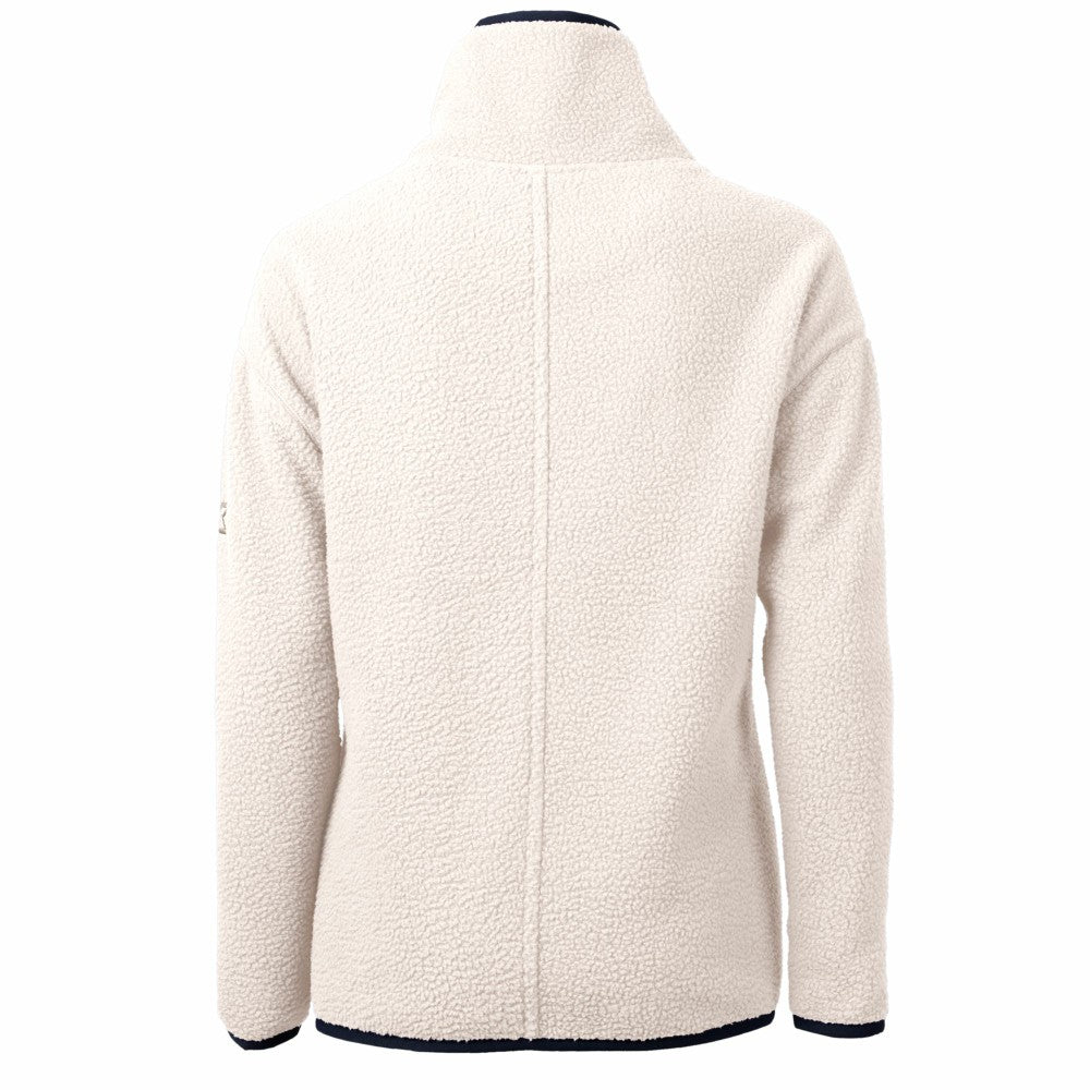 Kansas City Royals Cutter & Buck Women's City Connect Cascade Eco Sherpa Fleece Half-Zip Pullover Jacket - MLB