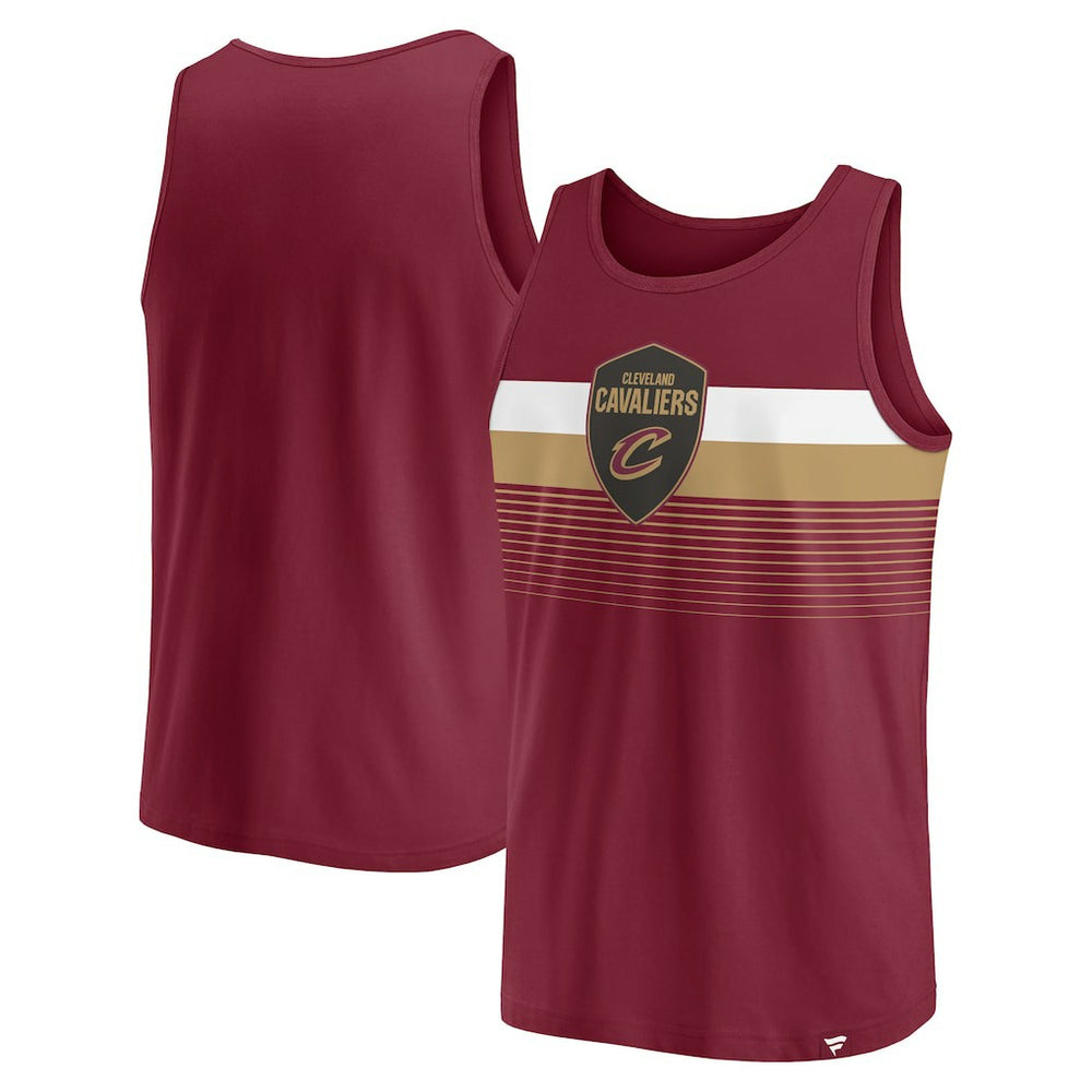 Cleveland Cavaliers Wild Game Tank Top Wine - NBA