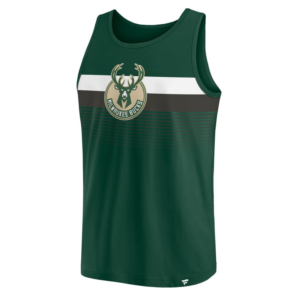 Milwaukee Bucks Wild Game Tank Top Hunter Green - NBA
