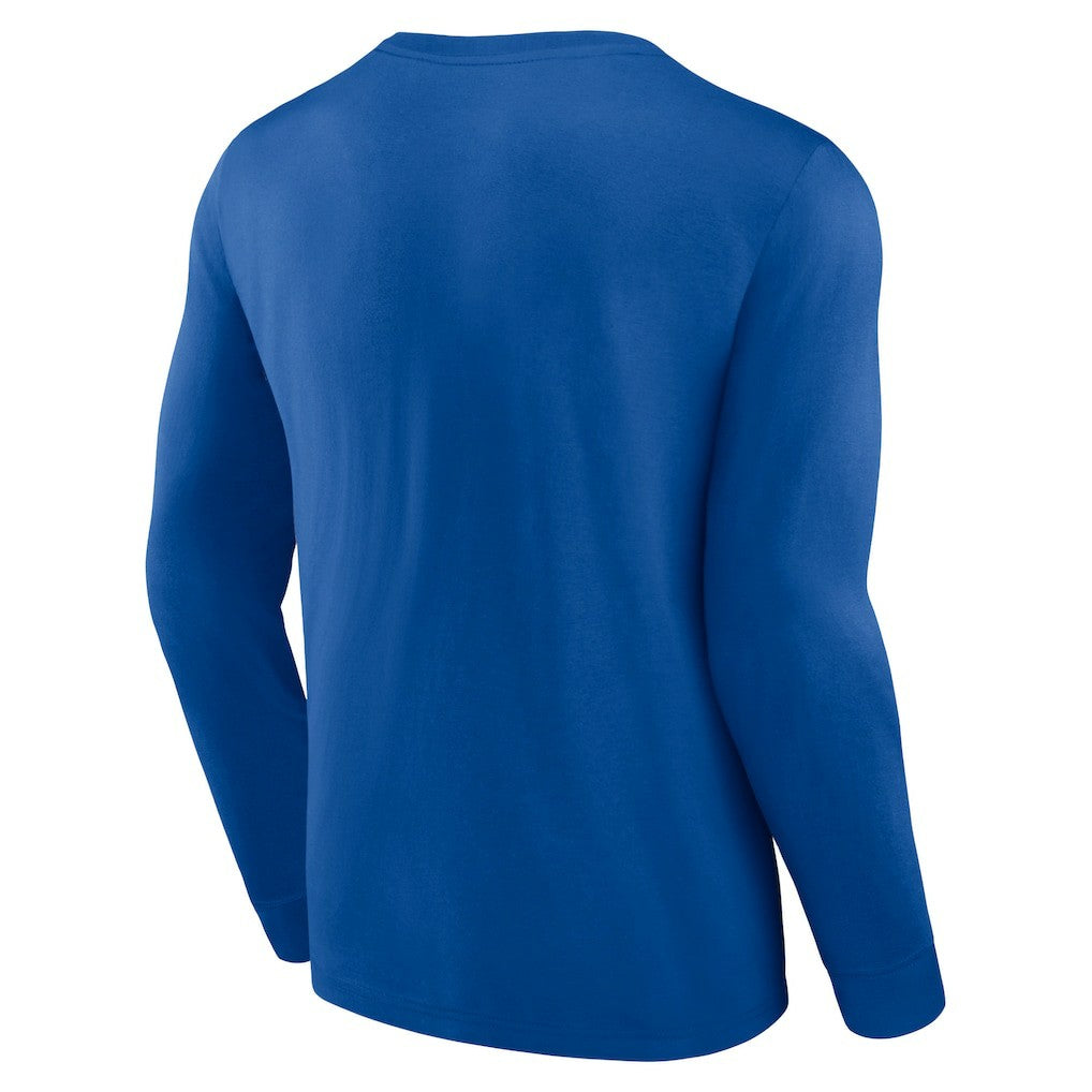 Philadelphia 76ers Baseline Long Sleeve T-Shirt Royal - NBA