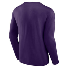 Phoenix Suns Baseline Long Sleeve T-Shirt Purple - NBA
