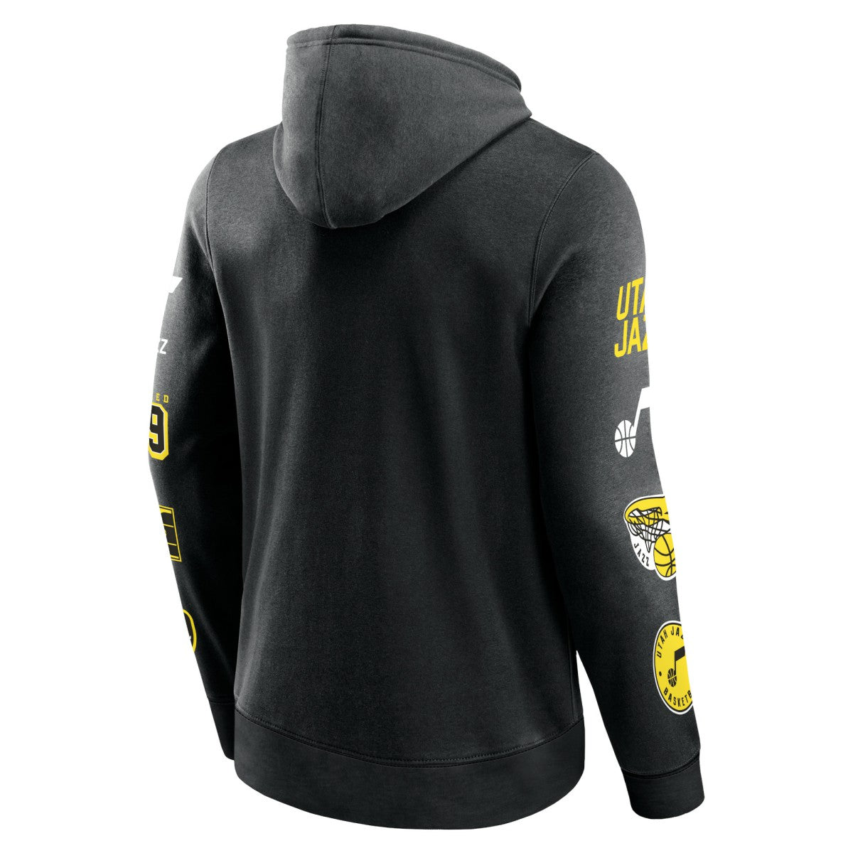 Utah Jazz Home Court Pullover Hoodie Black - NBA