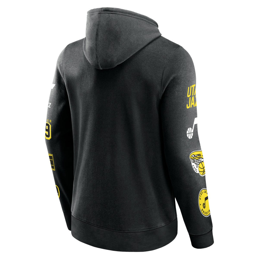 Utah Jazz Home Court Pullover Hoodie Black - NBA