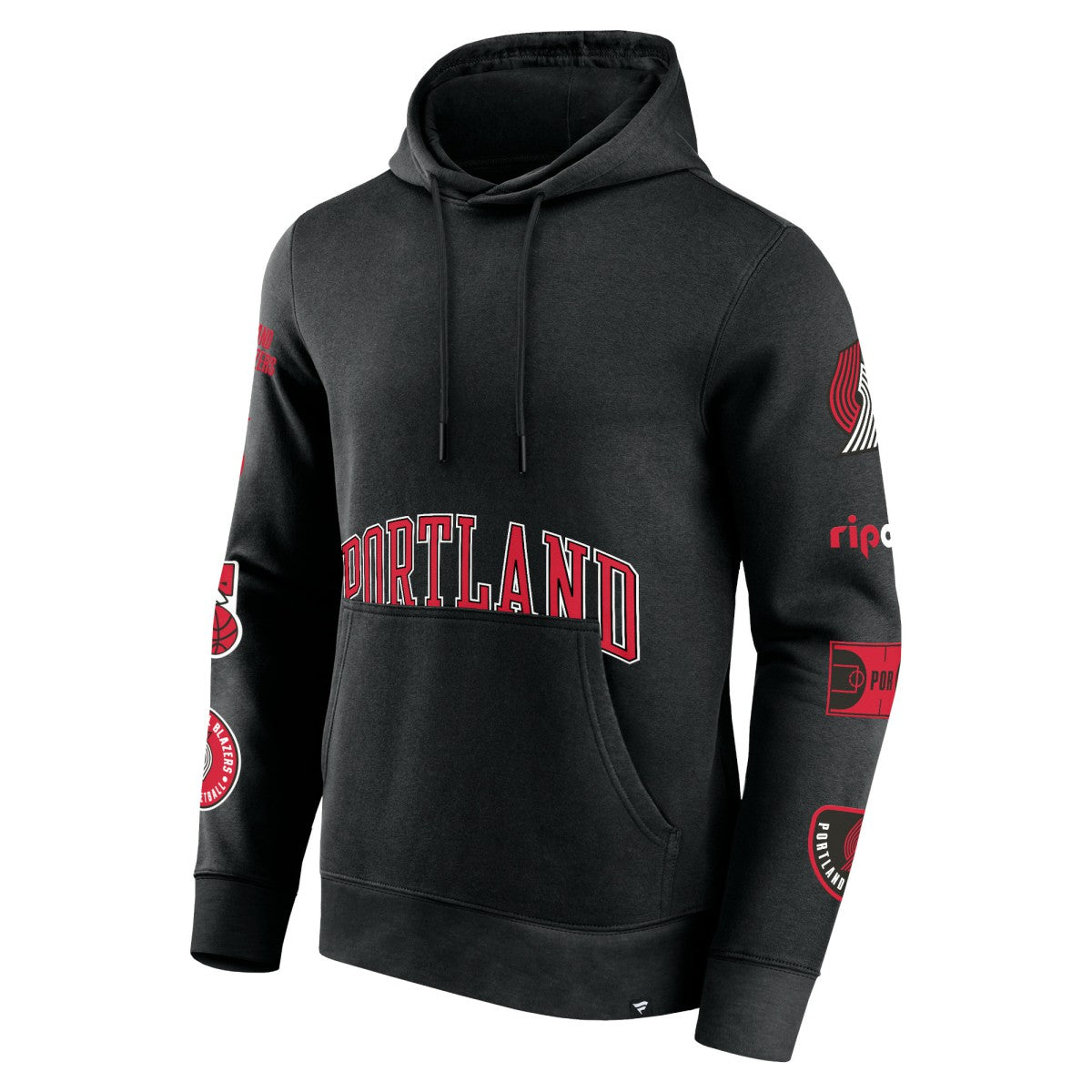 Portland Trail Blazers Home Court Pullover Hoodie Black - NBA