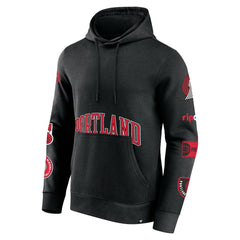 Portland Trail Blazers Home Court Pullover Hoodie Black - NBA