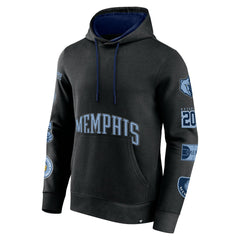 Memphis Grizzlies Home Court Pullover Hoodie Black - NBA