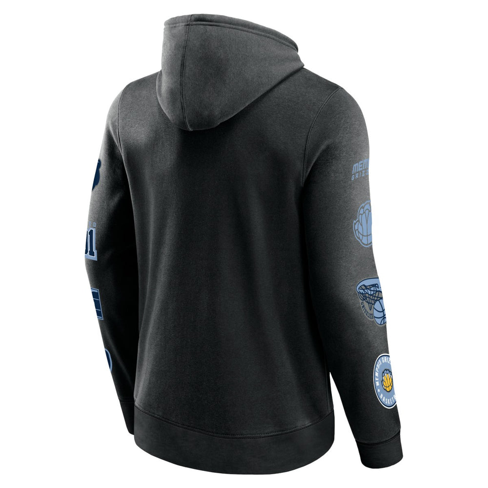 Memphis Grizzlies Home Court Pullover Hoodie Black - NBA