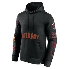 Miami Heat Home Court Pullover Hoodie Black - NBA