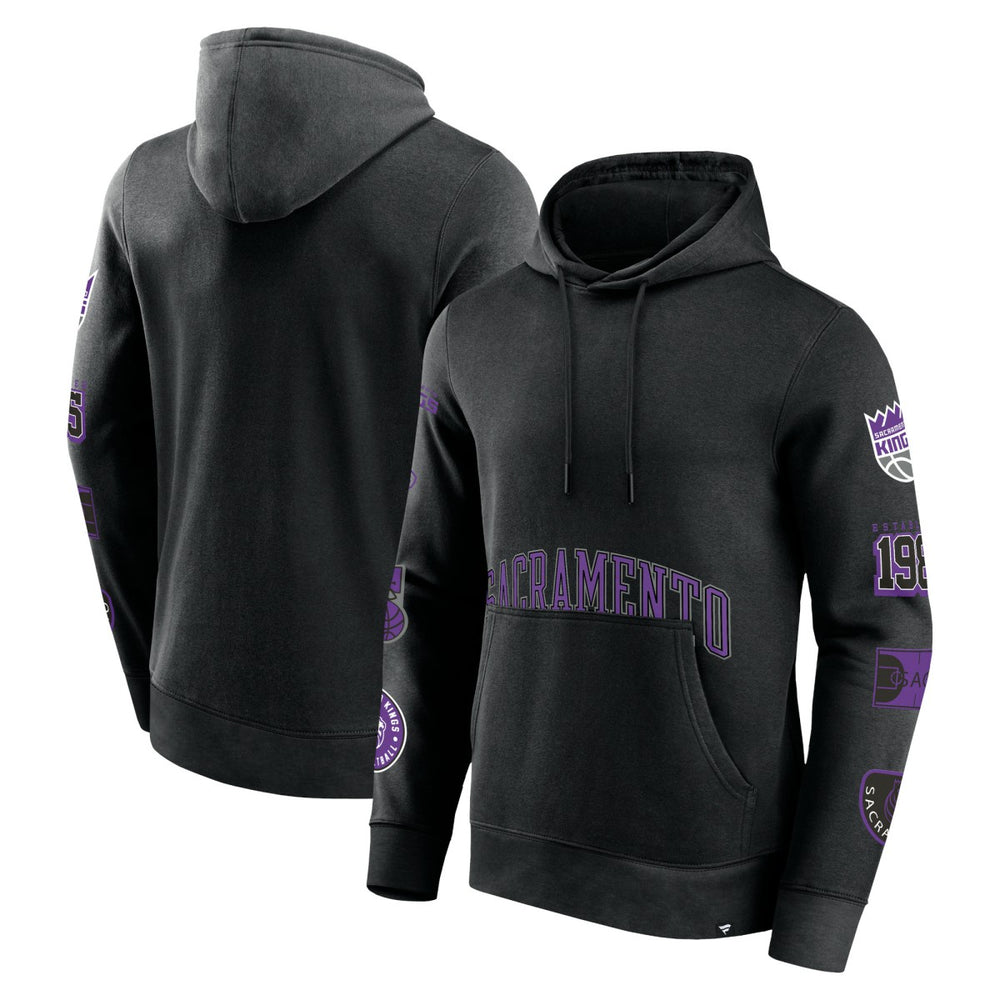 Sacramento Kings Home Court Pullover Hoodie Black - NBA