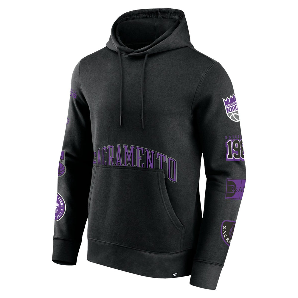 Sacramento Kings Home Court Pullover Hoodie Black - NBA