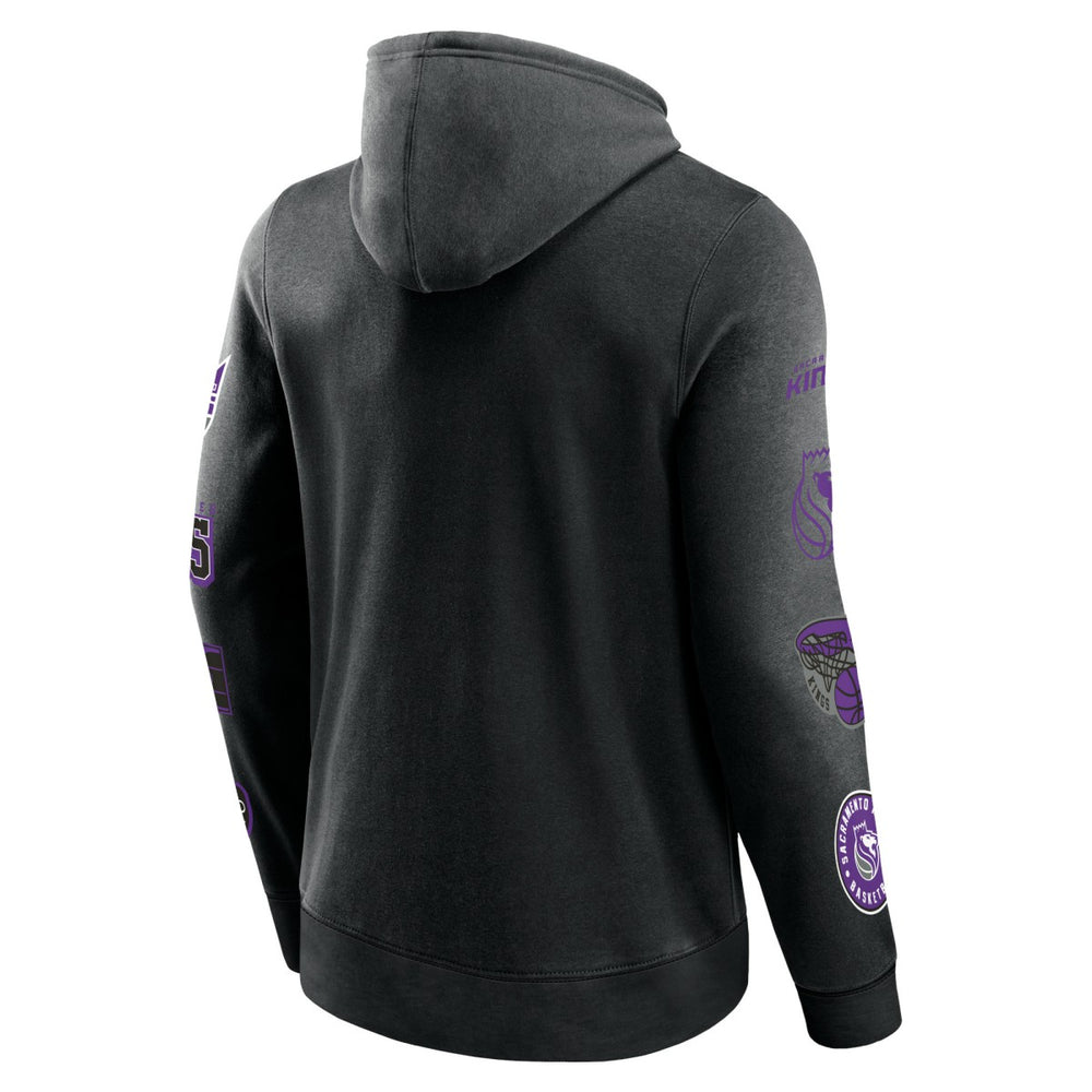 Sacramento Kings Home Court Pullover Hoodie Black - NBA